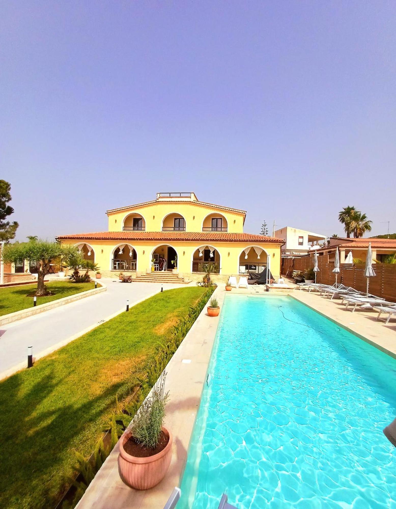 Villa Sunset B&B/Apartments Фонтане-Бьянке Экстерьер фото