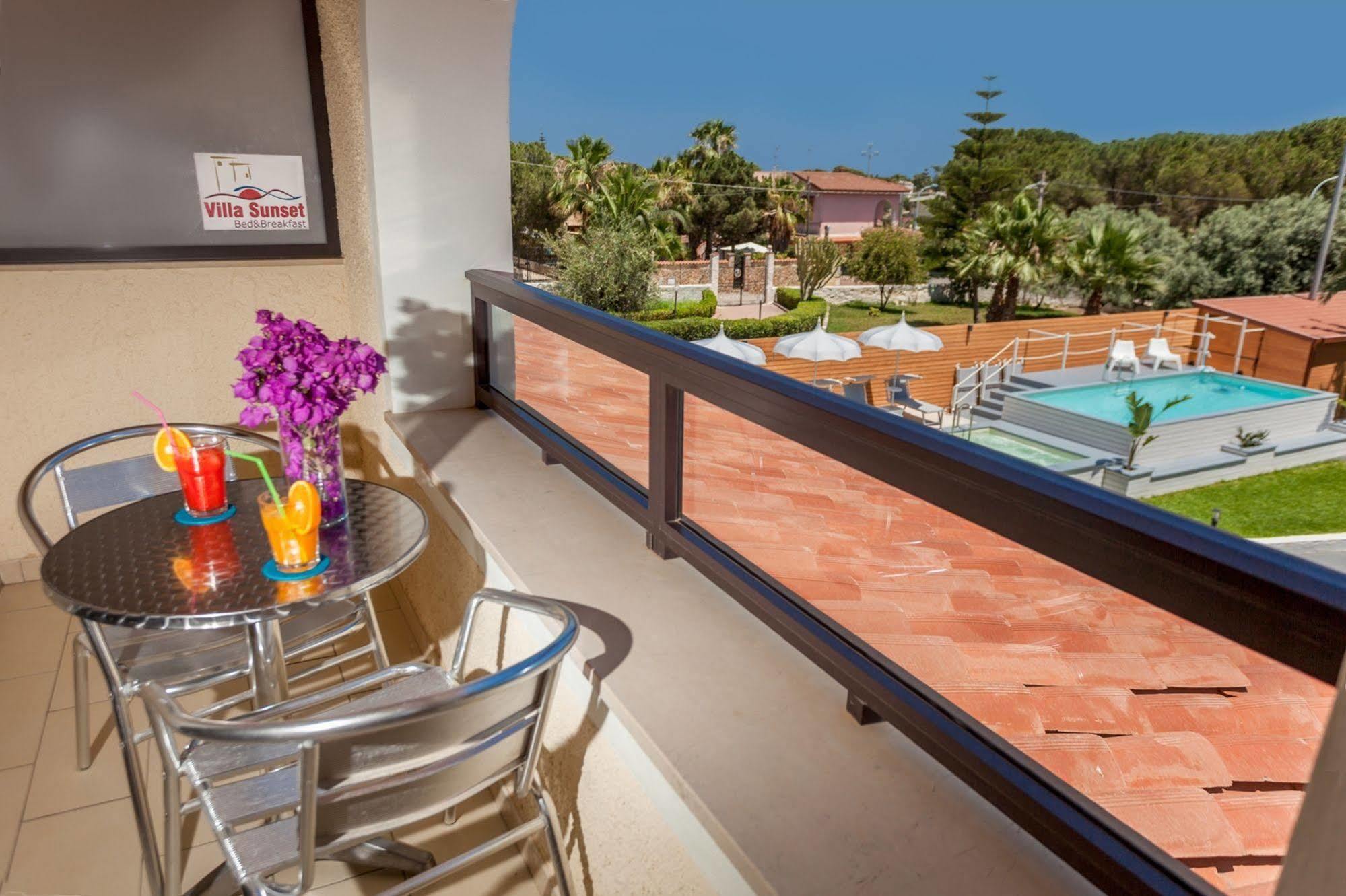 Villa Sunset B&B/Apartments Фонтане-Бьянке Экстерьер фото